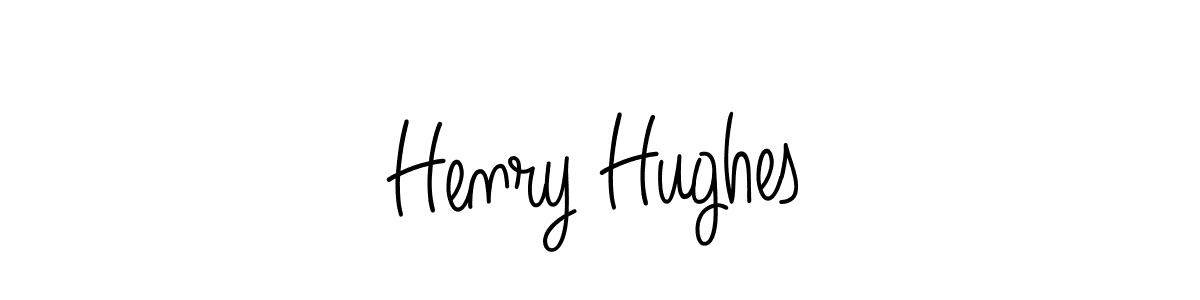 The best way (Angelique-Rose-font-FFP) to make a short signature is to pick only two or three words in your name. The name Henry Hughes include a total of six letters. For converting this name. Henry Hughes signature style 5 images and pictures png