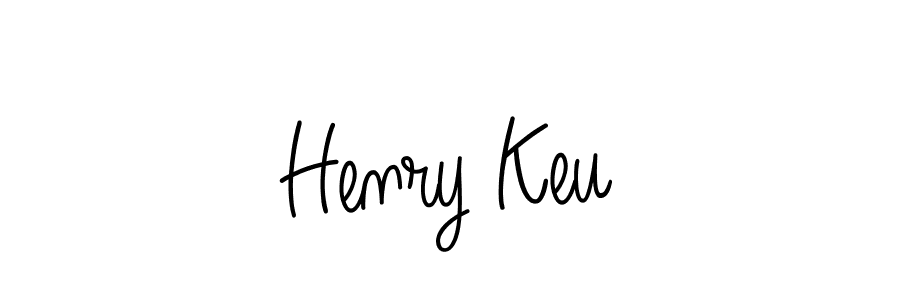 The best way (Angelique-Rose-font-FFP) to make a short signature is to pick only two or three words in your name. The name Henry Keu include a total of six letters. For converting this name. Henry Keu signature style 5 images and pictures png