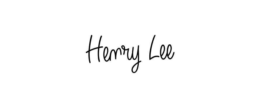 Design your own signature with our free online signature maker. With this signature software, you can create a handwritten (Angelique-Rose-font-FFP) signature for name Henry Lee. Henry Lee signature style 5 images and pictures png