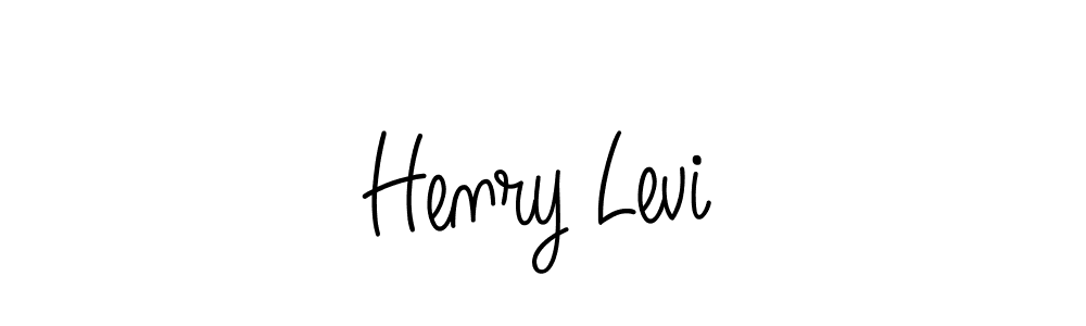 How to make Henry Levi name signature. Use Angelique-Rose-font-FFP style for creating short signs online. This is the latest handwritten sign. Henry Levi signature style 5 images and pictures png