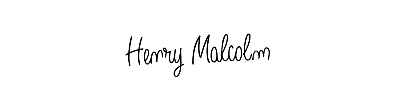 How to make Henry Malcolm name signature. Use Angelique-Rose-font-FFP style for creating short signs online. This is the latest handwritten sign. Henry Malcolm signature style 5 images and pictures png