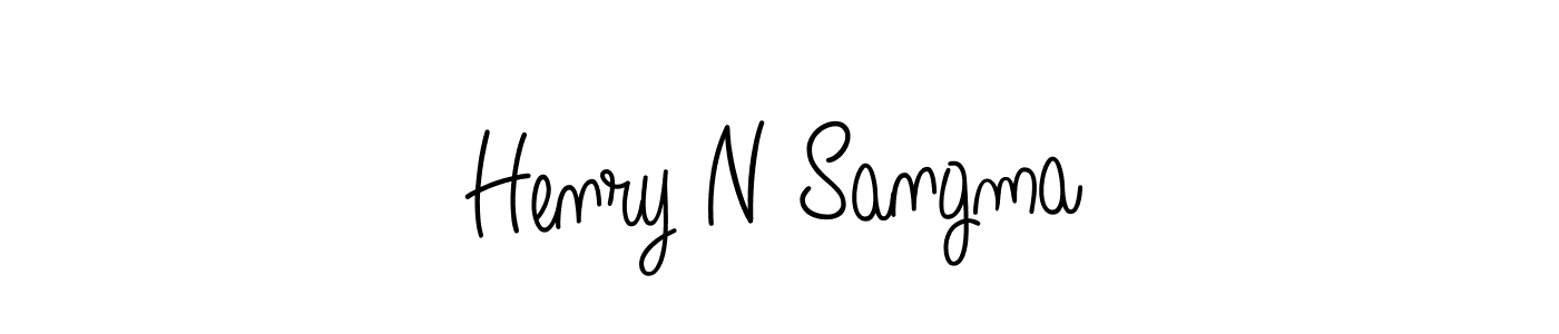 Once you've used our free online signature maker to create your best signature Angelique-Rose-font-FFP style, it's time to enjoy all of the benefits that Henry N Sangma name signing documents. Henry N Sangma signature style 5 images and pictures png