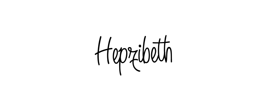 Hepzibeth stylish signature style. Best Handwritten Sign (Angelique-Rose-font-FFP) for my name. Handwritten Signature Collection Ideas for my name Hepzibeth. Hepzibeth signature style 5 images and pictures png