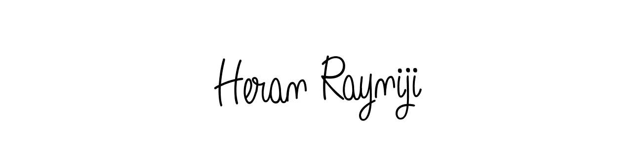 Here are the top 10 professional signature styles for the name Heran Rayniji. These are the best autograph styles you can use for your name. Heran Rayniji signature style 5 images and pictures png