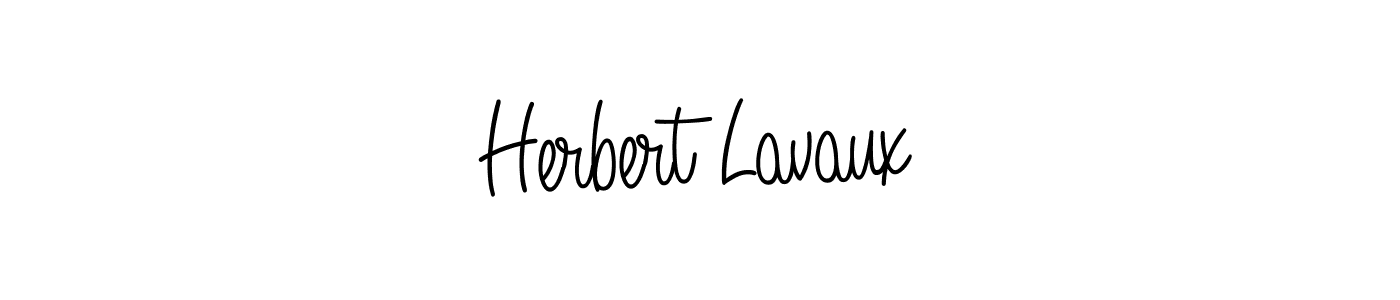 Angelique-Rose-font-FFP is a professional signature style that is perfect for those who want to add a touch of class to their signature. It is also a great choice for those who want to make their signature more unique. Get Herbert Lavaux name to fancy signature for free. Herbert Lavaux signature style 5 images and pictures png