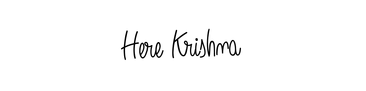It looks lik you need a new signature style for name Here Krishna. Design unique handwritten (Angelique-Rose-font-FFP) signature with our free signature maker in just a few clicks. Here Krishna signature style 5 images and pictures png
