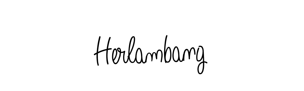 Make a beautiful signature design for name Herlambang. Use this online signature maker to create a handwritten signature for free. Herlambang signature style 5 images and pictures png