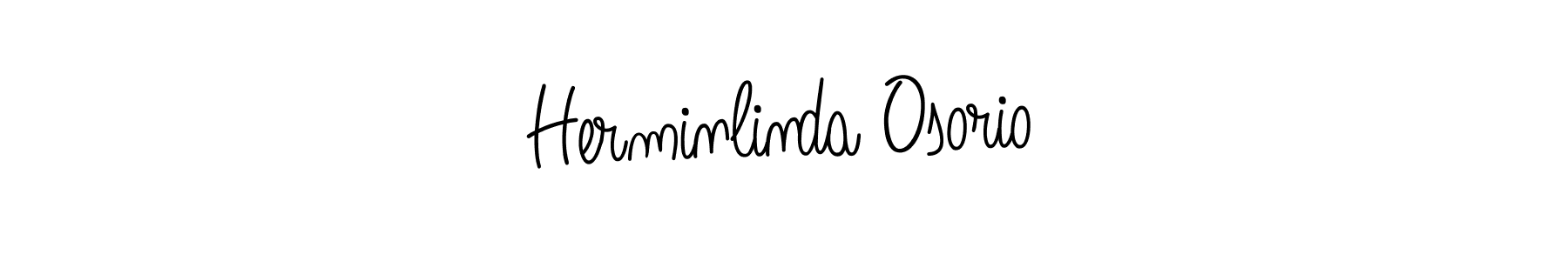 Also You can easily find your signature by using the search form. We will create Herminlinda Osorio name handwritten signature images for you free of cost using Angelique-Rose-font-FFP sign style. Herminlinda Osorio signature style 5 images and pictures png