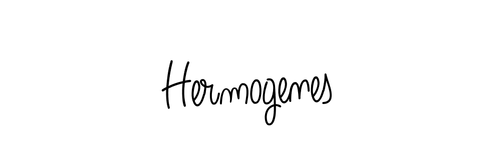 How to make Hermogenes signature? Angelique-Rose-font-FFP is a professional autograph style. Create handwritten signature for Hermogenes name. Hermogenes signature style 5 images and pictures png