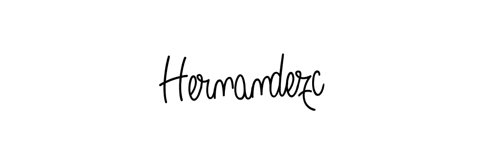 Create a beautiful signature design for name Hernandezc. With this signature (Angelique-Rose-font-FFP) fonts, you can make a handwritten signature for free. Hernandezc signature style 5 images and pictures png