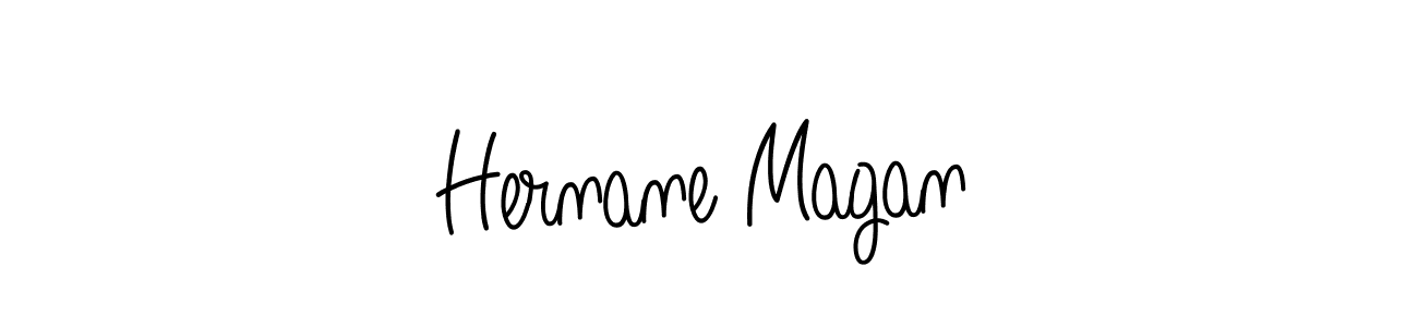 Check out images of Autograph of Hernane Magan name. Actor Hernane Magan Signature Style. Angelique-Rose-font-FFP is a professional sign style online. Hernane Magan signature style 5 images and pictures png