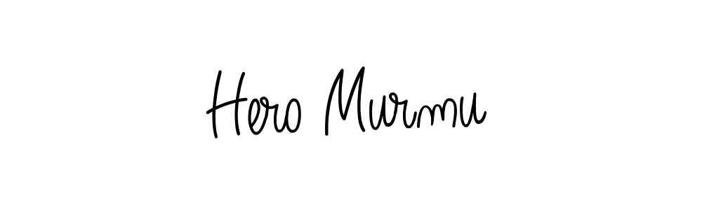 Also You can easily find your signature by using the search form. We will create Hero Murmu name handwritten signature images for you free of cost using Angelique-Rose-font-FFP sign style. Hero Murmu signature style 5 images and pictures png