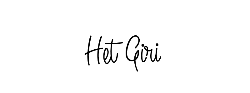 Het Giri stylish signature style. Best Handwritten Sign (Angelique-Rose-font-FFP) for my name. Handwritten Signature Collection Ideas for my name Het Giri. Het Giri signature style 5 images and pictures png