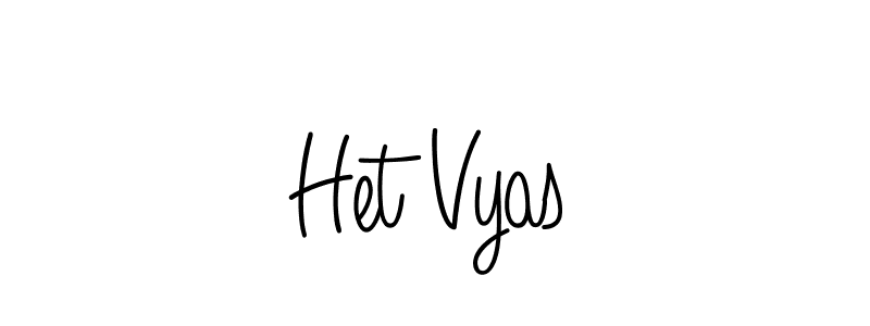 It looks lik you need a new signature style for name Het Vyas. Design unique handwritten (Angelique-Rose-font-FFP) signature with our free signature maker in just a few clicks. Het Vyas signature style 5 images and pictures png