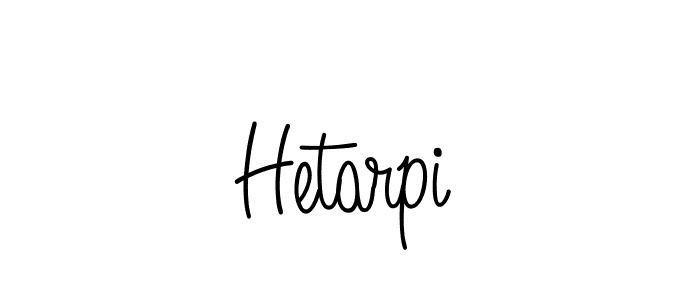 How to Draw Hetarpi signature style? Angelique-Rose-font-FFP is a latest design signature styles for name Hetarpi. Hetarpi signature style 5 images and pictures png
