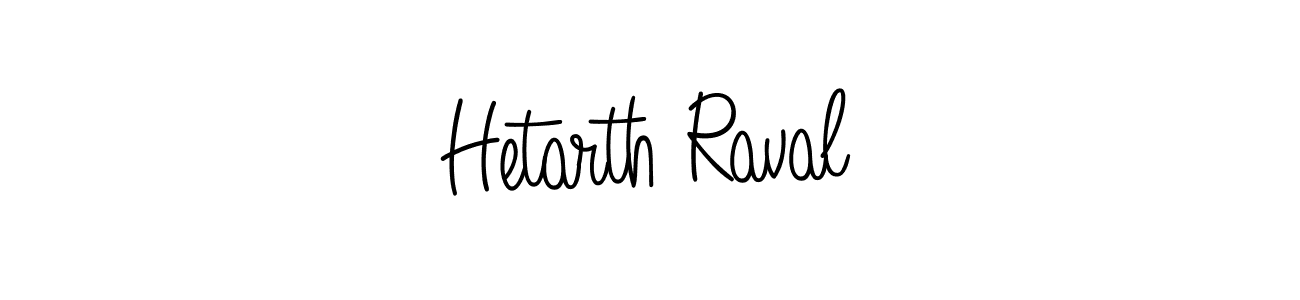 How to make Hetarth Raval signature? Angelique-Rose-font-FFP is a professional autograph style. Create handwritten signature for Hetarth Raval name. Hetarth Raval signature style 5 images and pictures png