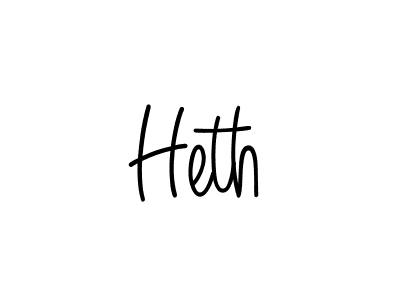 Make a beautiful signature design for name Heth. Use this online signature maker to create a handwritten signature for free. Heth signature style 5 images and pictures png