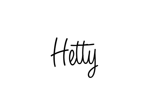 Make a beautiful signature design for name Hetty. Use this online signature maker to create a handwritten signature for free. Hetty signature style 5 images and pictures png