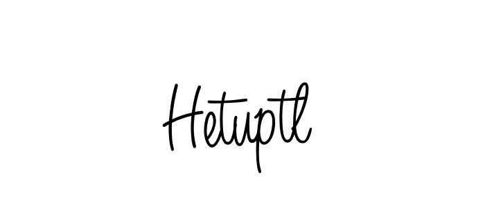 You should practise on your own different ways (Angelique-Rose-font-FFP) to write your name (Hetuptl) in signature. don't let someone else do it for you. Hetuptl signature style 5 images and pictures png