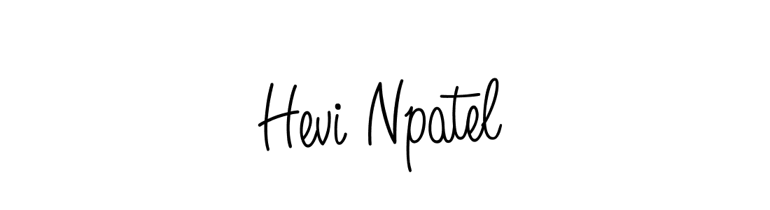 You should practise on your own different ways (Angelique-Rose-font-FFP) to write your name (Hevi Npatel) in signature. don't let someone else do it for you. Hevi Npatel signature style 5 images and pictures png