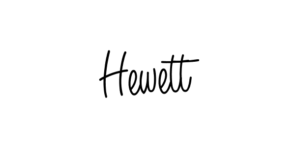 Angelique-Rose-font-FFP is a professional signature style that is perfect for those who want to add a touch of class to their signature. It is also a great choice for those who want to make their signature more unique. Get Hewett name to fancy signature for free. Hewett signature style 5 images and pictures png