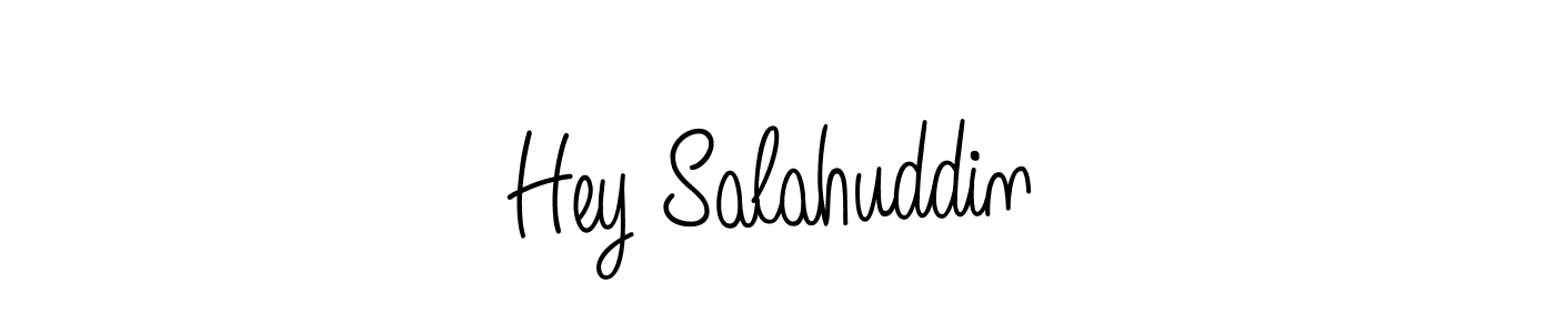 Check out images of Autograph of Hey Salahuddin name. Actor Hey Salahuddin Signature Style. Angelique-Rose-font-FFP is a professional sign style online. Hey Salahuddin signature style 5 images and pictures png