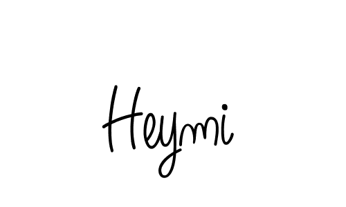 Best and Professional Signature Style for Heymi. Angelique-Rose-font-FFP Best Signature Style Collection. Heymi signature style 5 images and pictures png