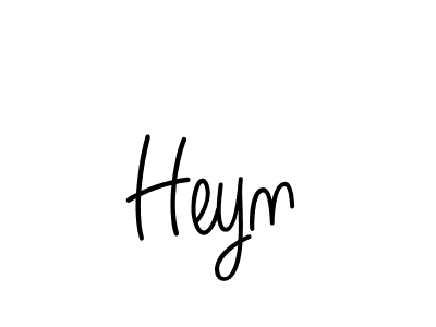 Angelique-Rose-font-FFP is a professional signature style that is perfect for those who want to add a touch of class to their signature. It is also a great choice for those who want to make their signature more unique. Get Heyn name to fancy signature for free. Heyn signature style 5 images and pictures png