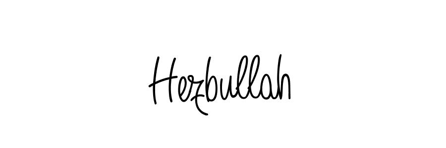 You should practise on your own different ways (Angelique-Rose-font-FFP) to write your name (Hezbullah) in signature. don't let someone else do it for you. Hezbullah signature style 5 images and pictures png