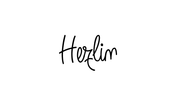 Design your own signature with our free online signature maker. With this signature software, you can create a handwritten (Angelique-Rose-font-FFP) signature for name Hezlin. Hezlin signature style 5 images and pictures png