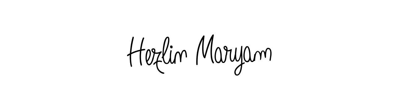 See photos of Hezlin Maryam official signature by Spectra . Check more albums & portfolios. Read reviews & check more about Angelique-Rose-font-FFP font. Hezlin Maryam signature style 5 images and pictures png