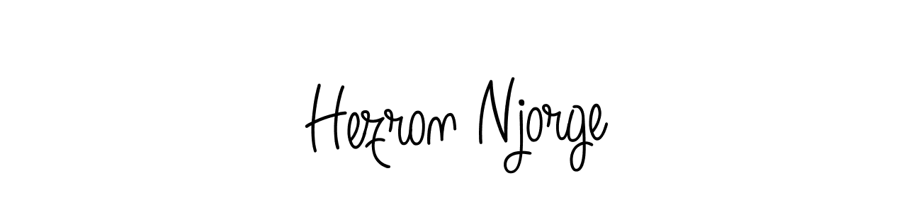 if you are searching for the best signature style for your name Hezron Njorge. so please give up your signature search. here we have designed multiple signature styles  using Angelique-Rose-font-FFP. Hezron Njorge signature style 5 images and pictures png