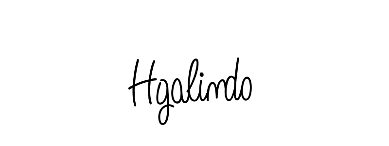 Use a signature maker to create a handwritten signature online. With this signature software, you can design (Angelique-Rose-font-FFP) your own signature for name Hgalindo. Hgalindo signature style 5 images and pictures png