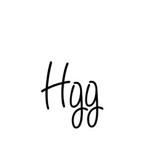 Make a beautiful signature design for name Hgg. With this signature (Angelique-Rose-font-FFP) style, you can create a handwritten signature for free. Hgg signature style 5 images and pictures png