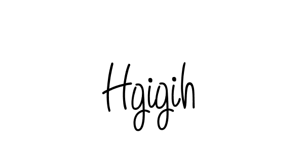 Create a beautiful signature design for name Hgigih. With this signature (Angelique-Rose-font-FFP) fonts, you can make a handwritten signature for free. Hgigih signature style 5 images and pictures png