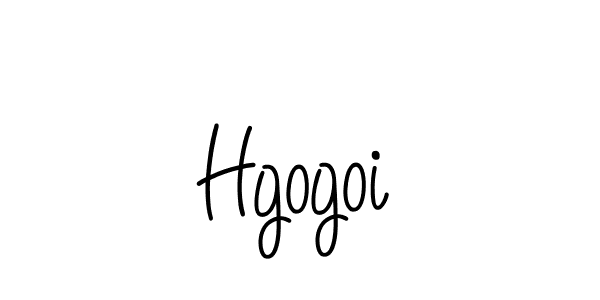 You should practise on your own different ways (Angelique-Rose-font-FFP) to write your name (Hgogoi) in signature. don't let someone else do it for you. Hgogoi signature style 5 images and pictures png