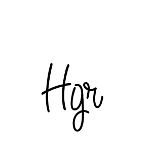 Use a signature maker to create a handwritten signature online. With this signature software, you can design (Angelique-Rose-font-FFP) your own signature for name Hgr. Hgr signature style 5 images and pictures png