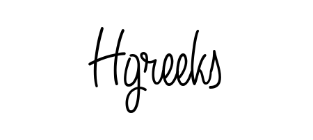 Create a personalized artistic stamp with Hgreeks in Angelique-Rose-font-FFP font. Perfect for visual artists, designers, and influencers. Hgreeks signature style 5 images and pictures png