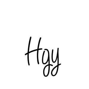 Make a beautiful signature design for name Hgy. Use this online signature maker to create a handwritten signature for free. Hgy signature style 5 images and pictures png