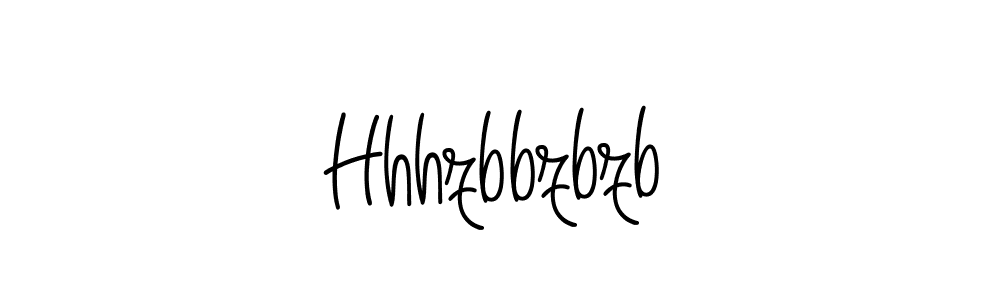 Hhhzbbzbzb stylish signature style. Best Handwritten Sign (Angelique-Rose-font-FFP) for my name. Handwritten Signature Collection Ideas for my name Hhhzbbzbzb. Hhhzbbzbzb signature style 5 images and pictures png