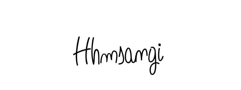 Also we have Hhmsangi name is the best signature style. Create professional handwritten signature collection using Angelique-Rose-font-FFP autograph style. Hhmsangi signature style 5 images and pictures png