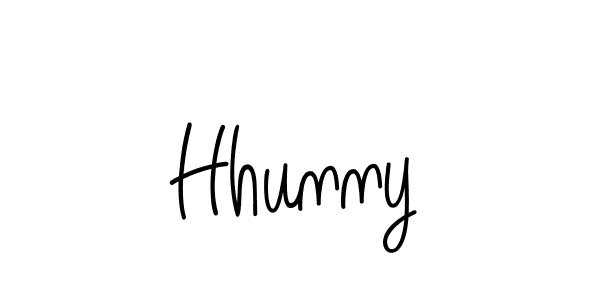 You should practise on your own different ways (Angelique-Rose-font-FFP) to write your name (Hhunny) in signature. don't let someone else do it for you. Hhunny signature style 5 images and pictures png