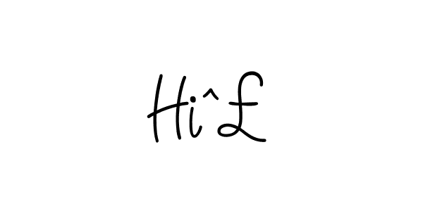 Create a beautiful signature design for name Hiˆ£. With this signature (Angelique-Rose-font-FFP) fonts, you can make a handwritten signature for free. Hiˆ£ signature style 5 images and pictures png