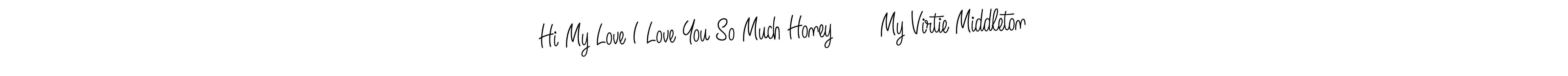 Make a beautiful signature design for name Hi My Love I Love You So Much Honey ❤️ My Virtie Middleton. Use this online signature maker to create a handwritten signature for free. Hi My Love I Love You So Much Honey ❤️ My Virtie Middleton signature style 5 images and pictures png