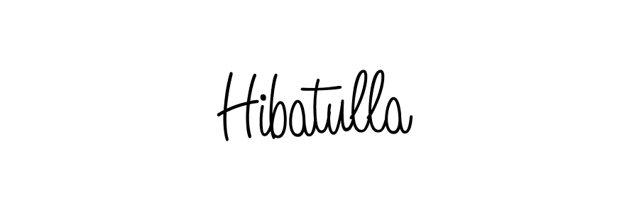 How to make Hibatulla signature? Angelique-Rose-font-FFP is a professional autograph style. Create handwritten signature for Hibatulla name. Hibatulla signature style 5 images and pictures png