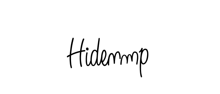 Make a beautiful signature design for name Hidenmp. Use this online signature maker to create a handwritten signature for free. Hidenmp signature style 5 images and pictures png