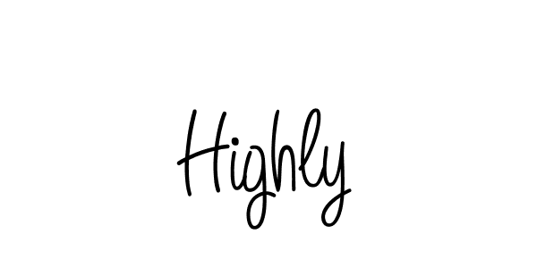 You can use this online signature creator to create a handwritten signature for the name Highly. This is the best online autograph maker. Highly signature style 5 images and pictures png