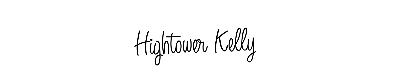 Also we have Hightower Kelly name is the best signature style. Create professional handwritten signature collection using Angelique-Rose-font-FFP autograph style. Hightower Kelly signature style 5 images and pictures png