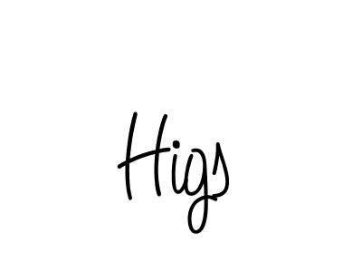 Also we have Higs name is the best signature style. Create professional handwritten signature collection using Angelique-Rose-font-FFP autograph style. Higs signature style 5 images and pictures png