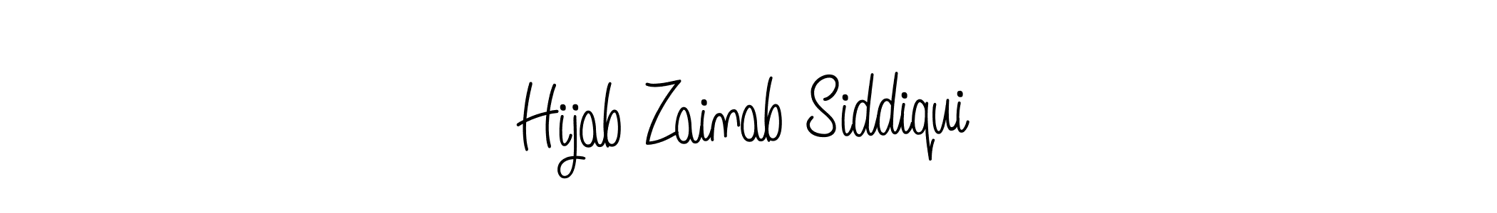 Check out images of Autograph of Hijab Zainab Siddiqui name. Actor Hijab Zainab Siddiqui Signature Style. Angelique-Rose-font-FFP is a professional sign style online. Hijab Zainab Siddiqui signature style 5 images and pictures png